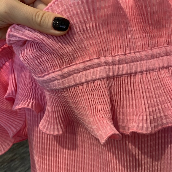 Keepsake Pink Knee-Length Dress - Picture 6 of 8